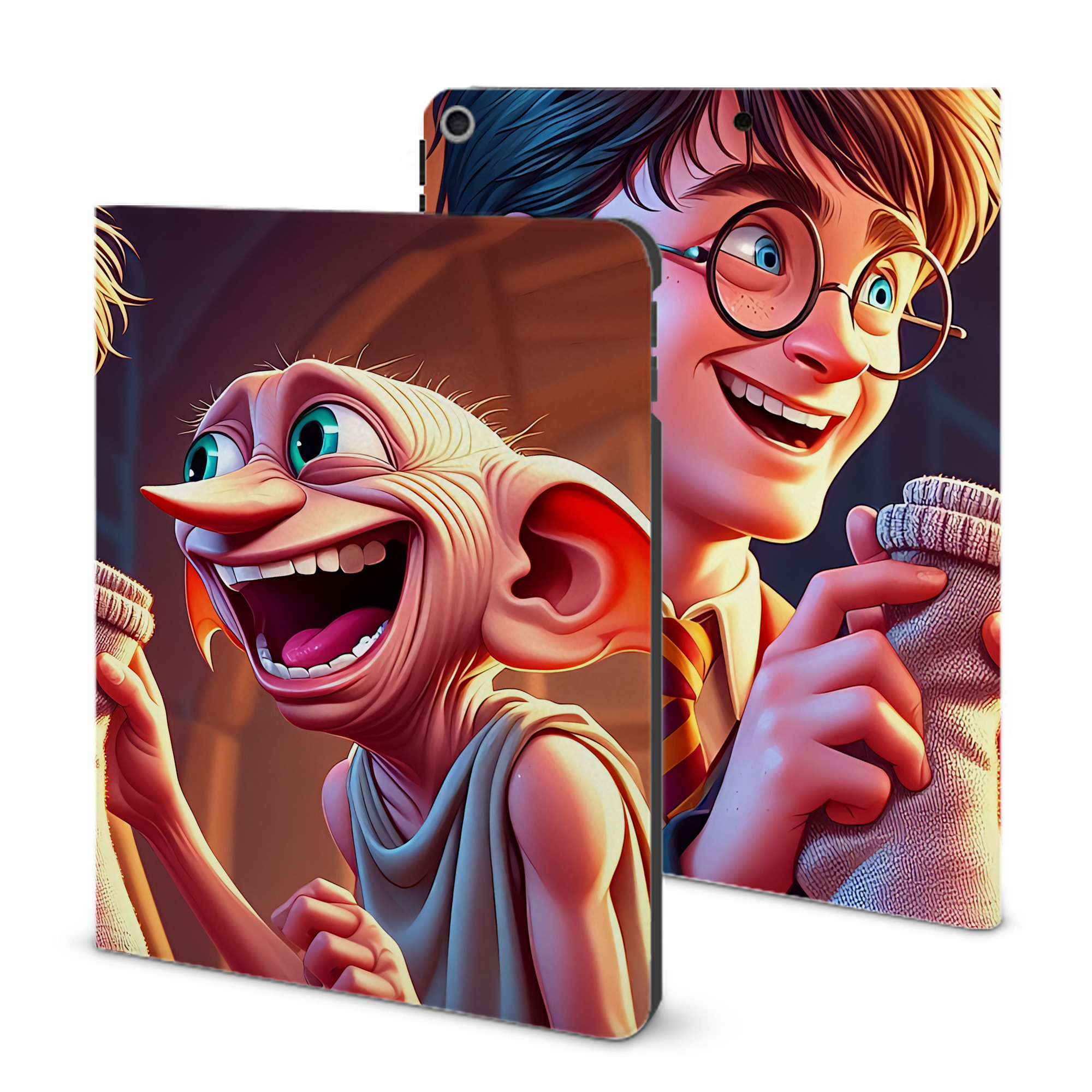 （画像用） Harry Potter ハリー・ポッターシリーズ IPad ケース ブック型 PUレザー TPU 耐衝撃 軽量 薄型 ペン収納なし 全面保護 IPad 各モデル対応